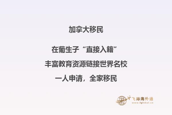 加拿大移民项目优势