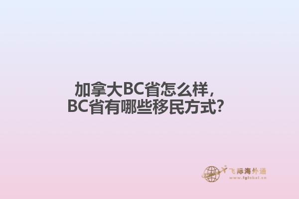 加拿大BC省怎么样,BC省有哪些移民方式?