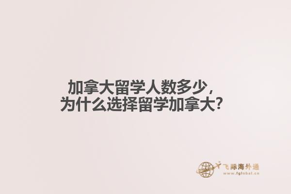 加拿大留学人数多少,为什么选择留学加拿大?