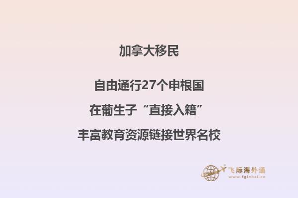 投资移民加拿大费用