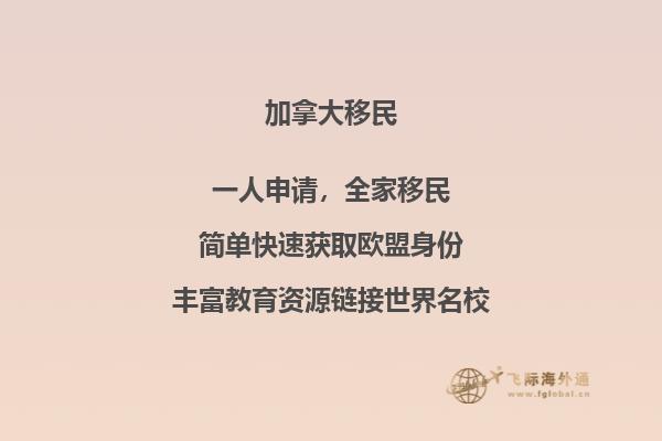 加拿大投资移民政策如何