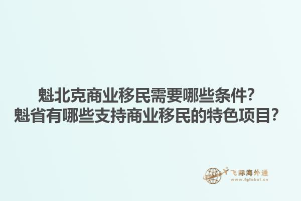 魁北克商业移民需要哪些条件？魁省有哪些支持商业移民的特色项目？1.jpg