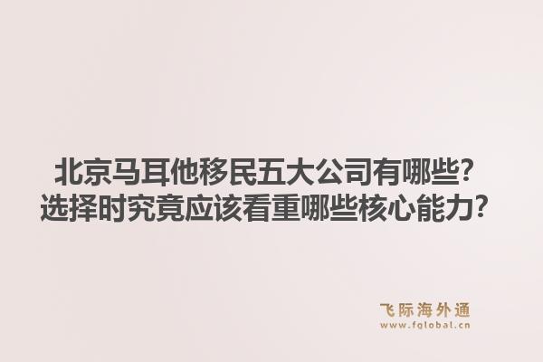 北京马耳他移民五大公司有哪些?选择时究竟应该看重哪些核心能力?1.jpg