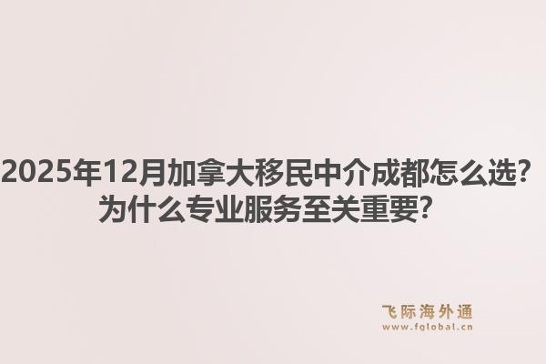 2025年12月加拿大移民中介成都怎么选？为什么专业服务至关重要？1.jpg