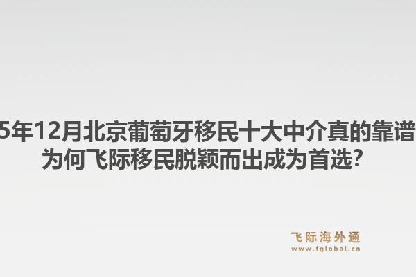 2025年12月北京葡萄牙移民十大中介真的靠谱吗？为何飞际移民脱颖而出成为首选？1.jpg