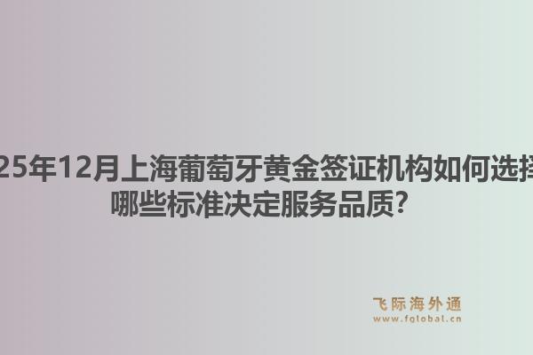 2025年12月上海葡萄牙黄金签证机构如何选择?哪些标准决定服务品质?1.jpg