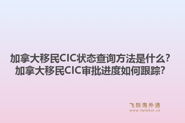 加拿大移民CIC状态查询方法是什么?加拿大移民CIC审批进度如何跟踪?1.jpg