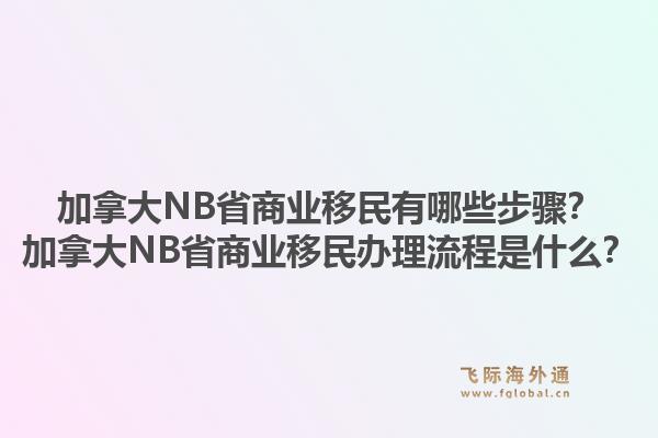 加拿大NB省商业移民有哪些步骤？加拿大NB省商业移民办理流程是什么？1.jpg