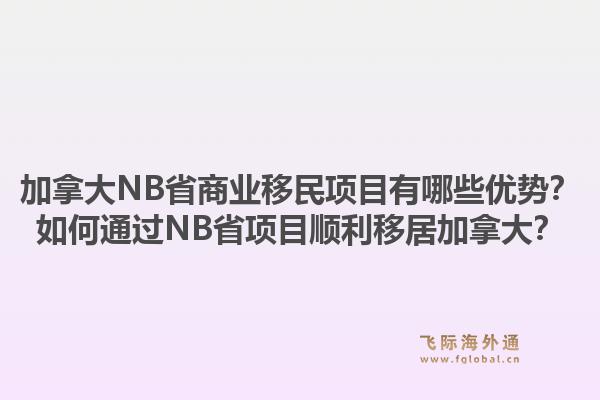 加拿大NB省商业移民项目有哪些优势？如何通过NB省项目顺利移居加拿大？1.jpg